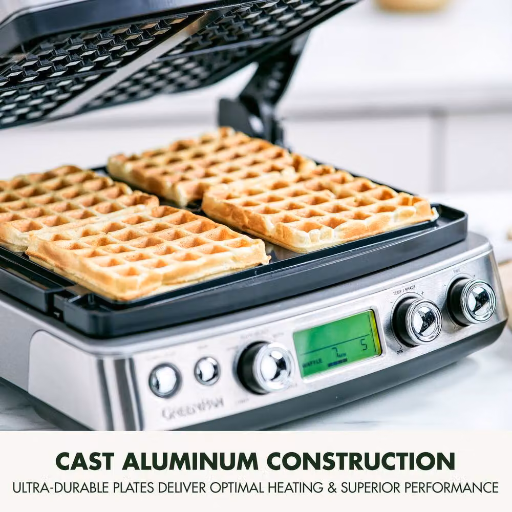 GreenPan Elite 6-in-1 Grill with Ceramic Non-Stick Coating in Silver – 5