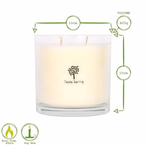 Nicola Spring Summer Berries Soy Wax Scented Candle and Reed Diffuser Set – 3