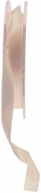 KDMD Oyster Satin Ribbon 10mm, 3 Pack in Peach