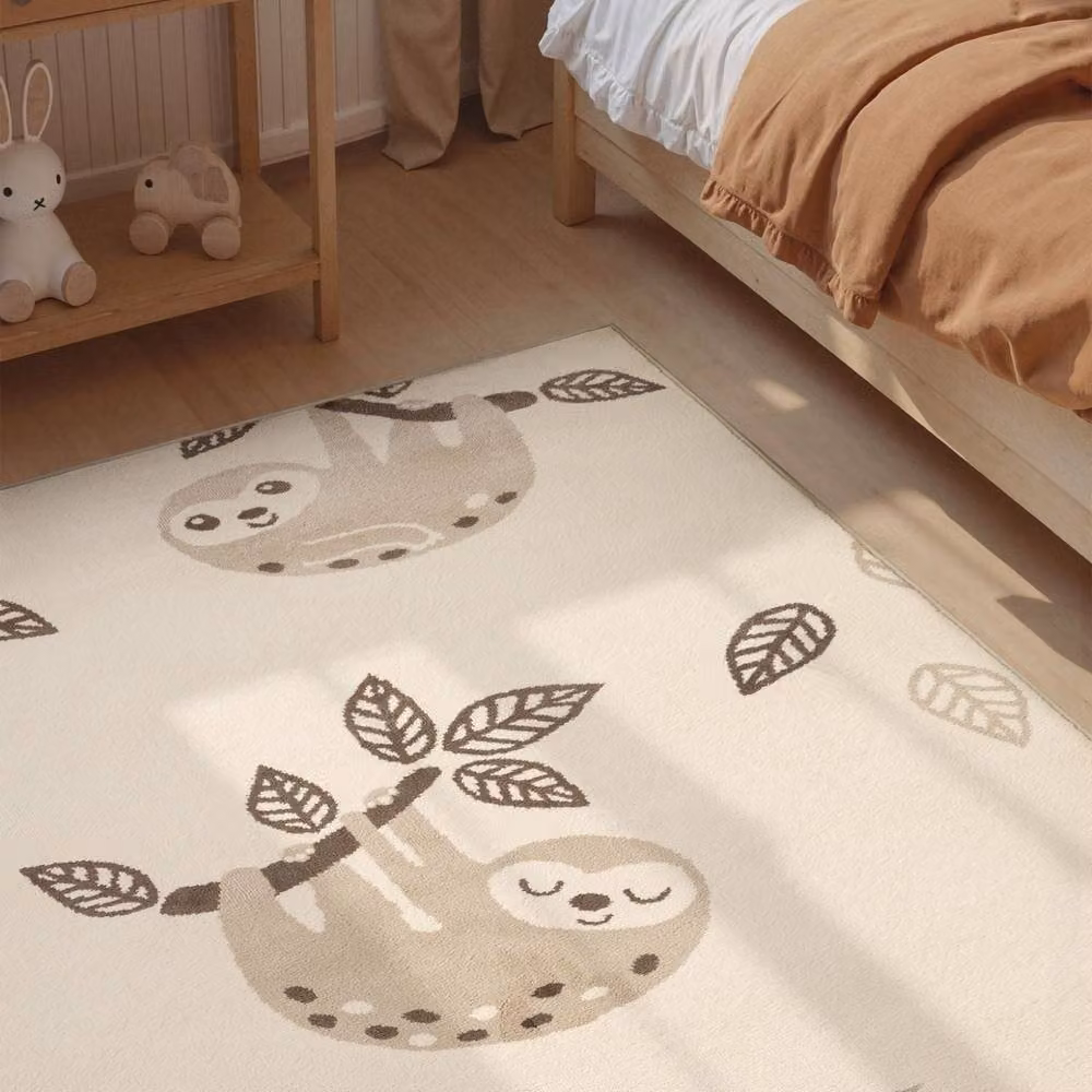 THE RUGS Adventures Kids Relaxio Cream Rectangular Bedroom Rug W: 160 cm, L: 235 cm – 2