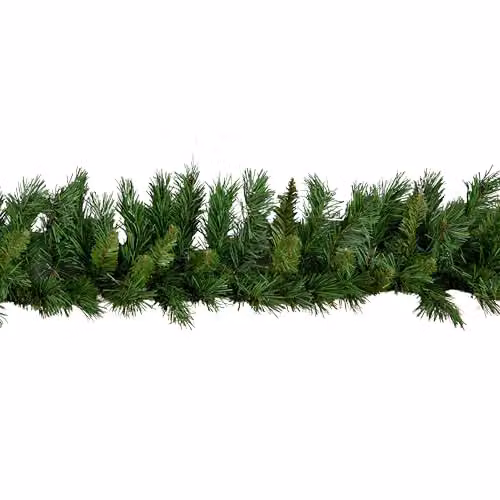 Samuel Alexander 2.7m Green Kateson Fir Christmas Garland with 180 Tips – 4