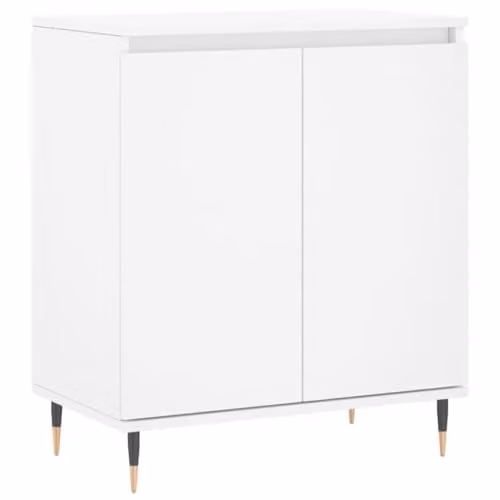 vidaXL White Matt Sideboard in Engineered Wood W/D/H: 60 x 35 x 70 cm