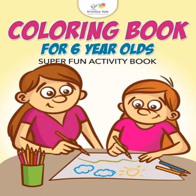 Kreative Kids Multicolour Childrens Coloring Book Paperback