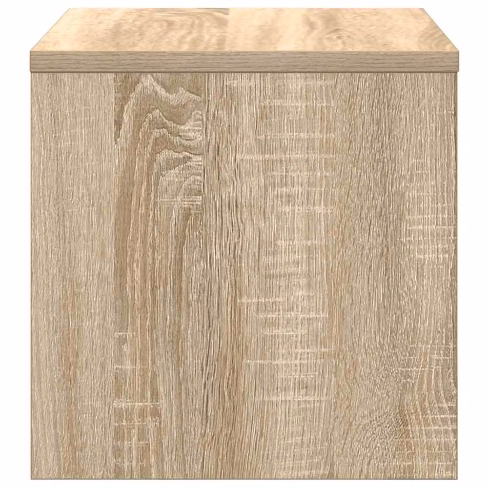 Berkfield Home Elegant Bedside Cabinet in Sonoma Oak, Light Sand, W/D/H: 40 x 30 x 30 cm – 4