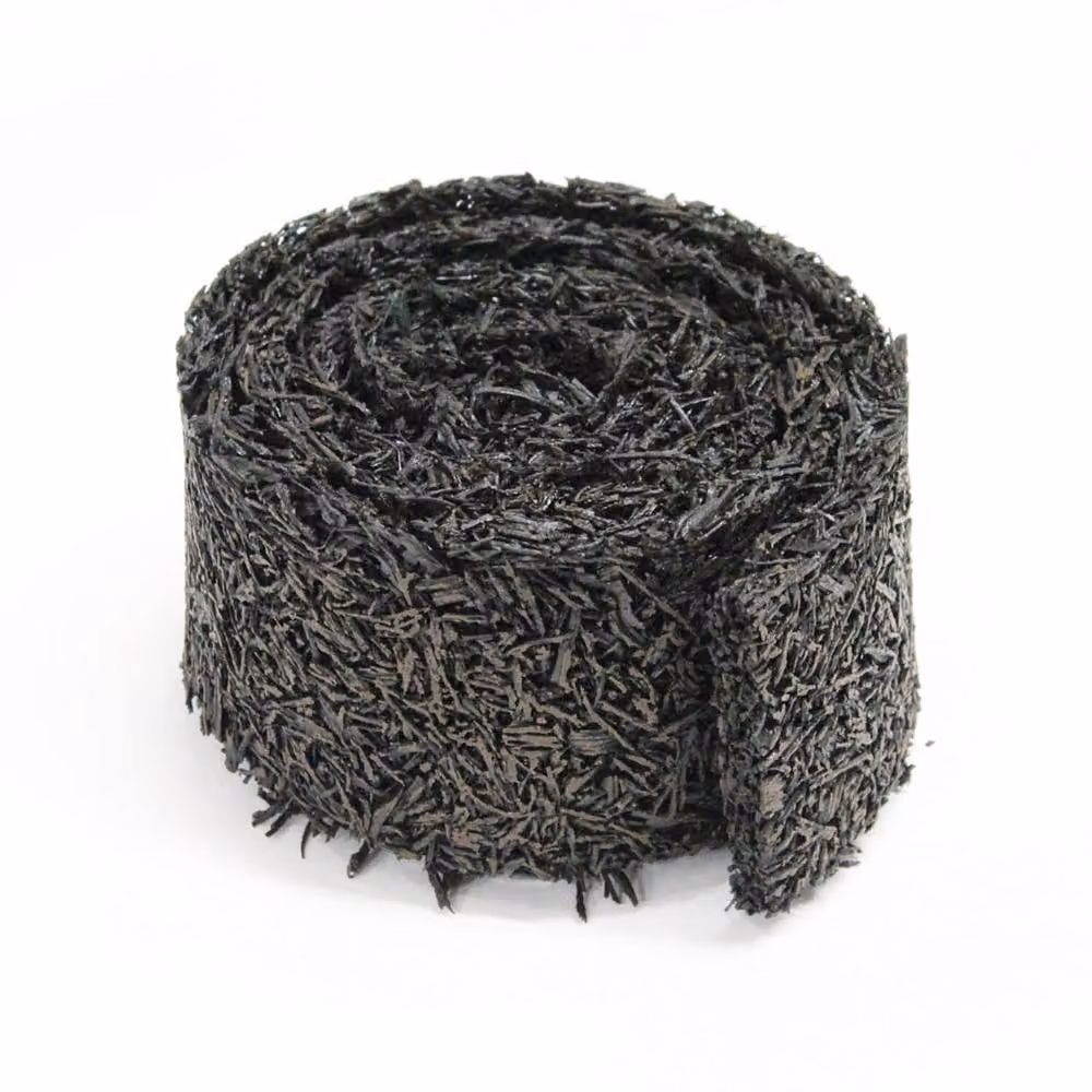 Coopers of Stortford Recycled Rubber Roll Out Garden Border, Black, L180 x W15 cm – 2