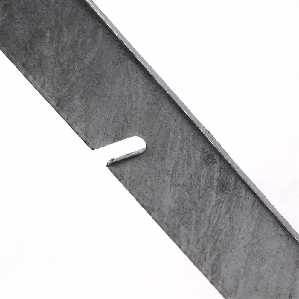 VOGREX Silver Galvanised Steel Wall-Mounted Barbed Razor Wire Fence Bracket, 5 Pieces – 5