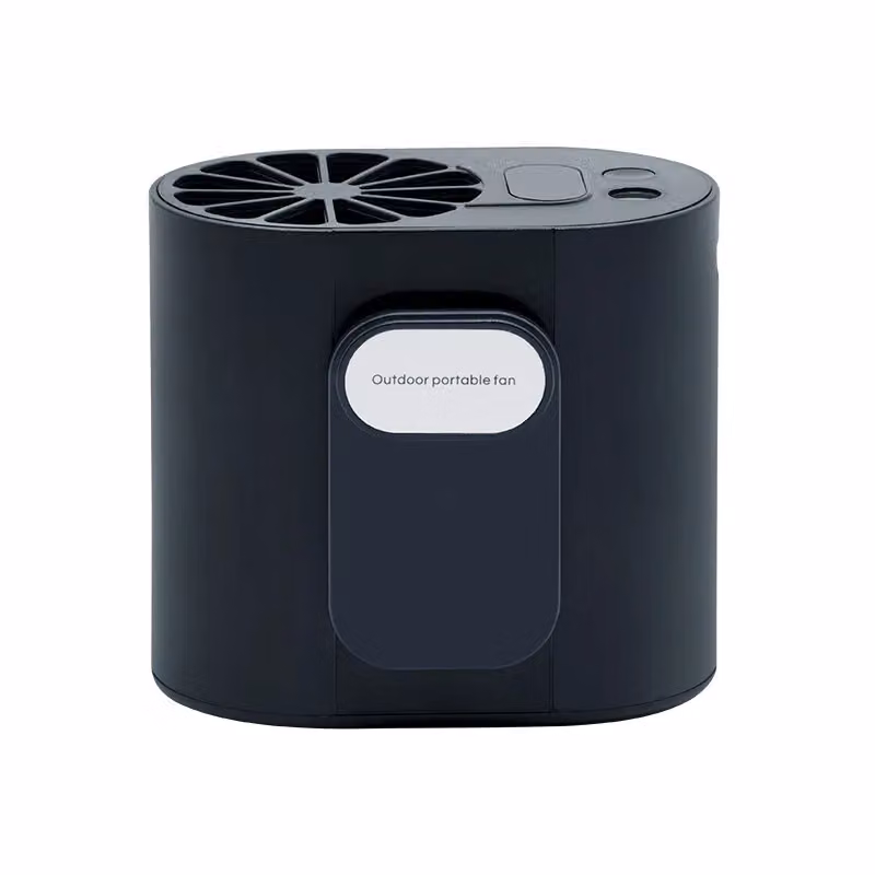 Leaper Portable Hanging Waist Fan with Night Light and Rechargeable Battery in Black – 2