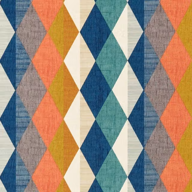 Clarke & Clarke Denver Fabric Multicolour