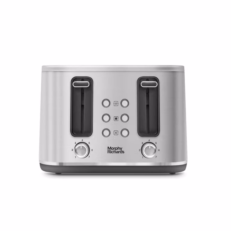 Morphy Richards Motive Kettle and Toaster Set in Silver