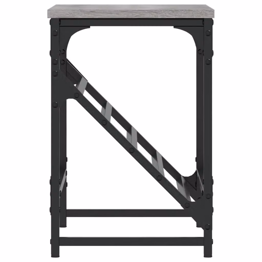 Berkfield Home Grey Sonoma Shoe Rack, W: 60 cm, D: 30 cm, H: 45 cm – 4