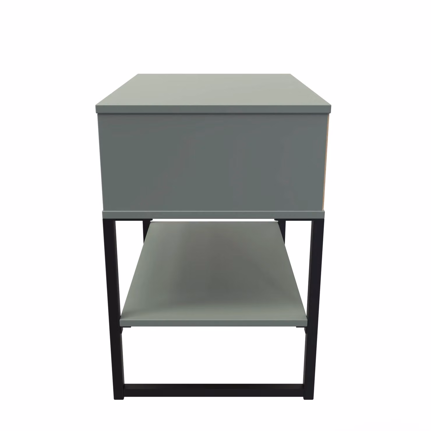Ready Assembled 2 U Tamworth Single 1 Drawer Bedside Cabinet in Pale Green – 2