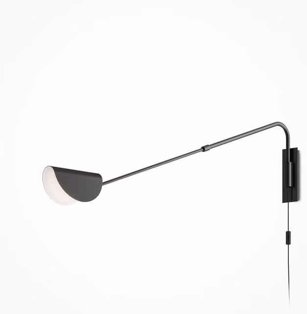 Maytoni Mollis Modern Black Metal Wall Lamp with G9 Socket – 1