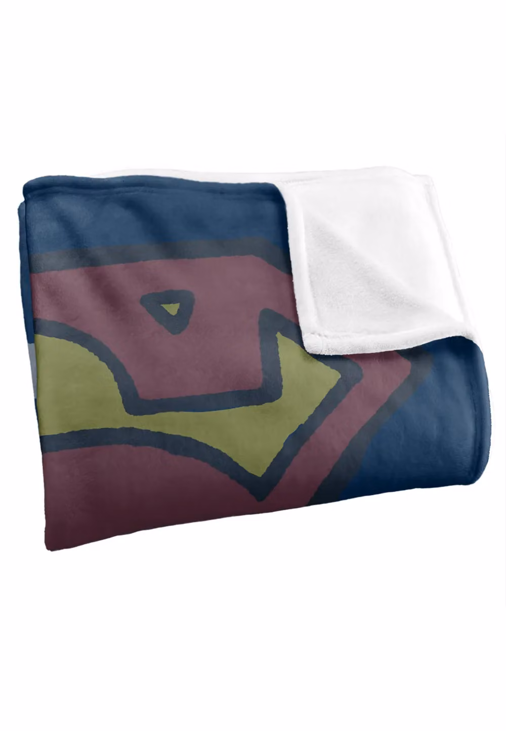 Warner Brothers Superman Logo Officially Licensed Silky Touch Super Soft Throw Blanket, White and Multicolour, W: 152 cm, D: 127 cm – 2