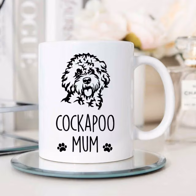 60 Second Makeover Women's Cockapoo Mum Mug in White