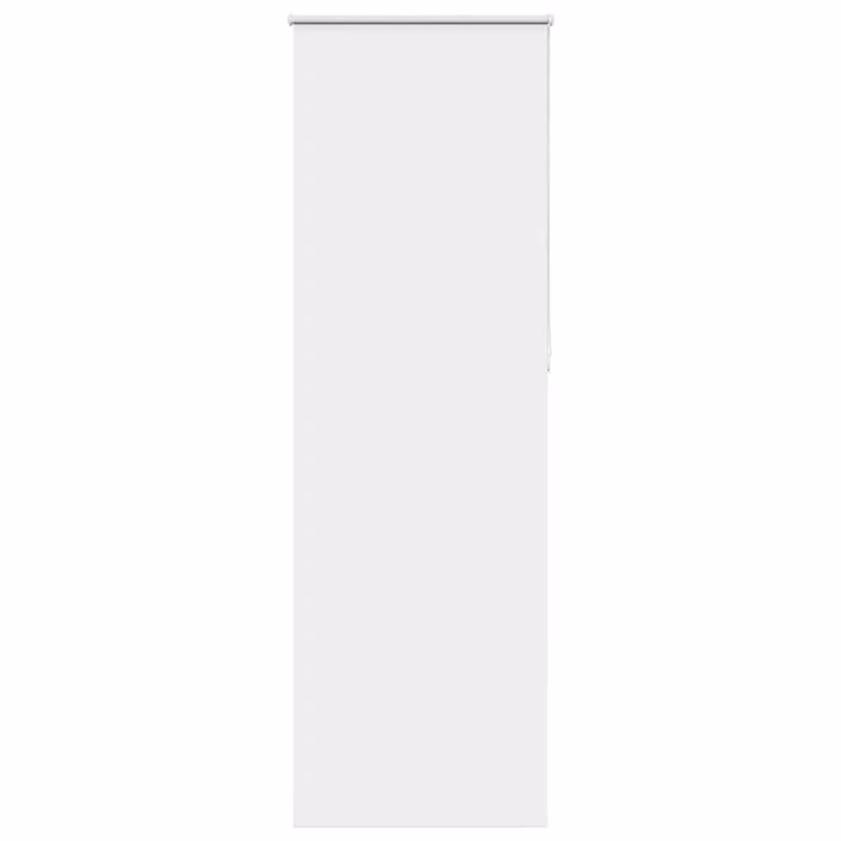 Berkfield Home White Blackout Roller Blind, Thermal Insulating Polyester, W: 70 cm, H: 230 cm