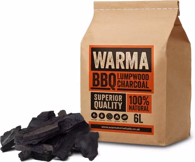 Warma Lumpwood Charcoal, Black