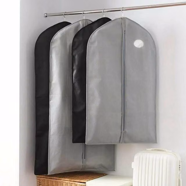 PAWNORA Travel Bag Clothes Cover Storage Zip in Grey and Multicolour – 1