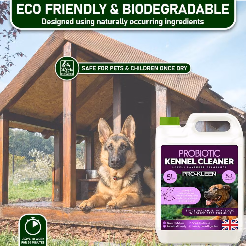 Pro-Kleen ProBiotic Kennel Cleaner Lavender Fragrance, 5 l – 4