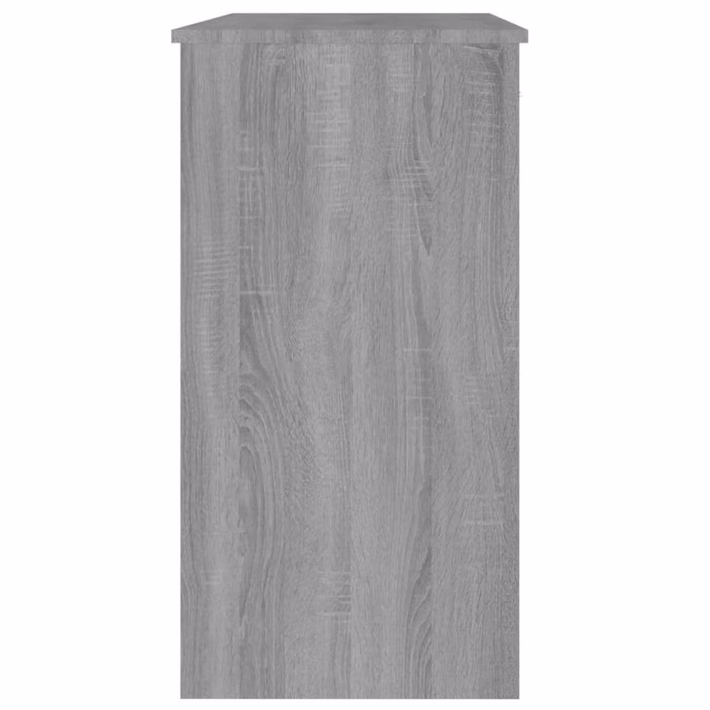 Berkfield Home Elegant Writing Desk in Grey Sonoma, W/D/H: 80 x 40 x 75 cm – 4