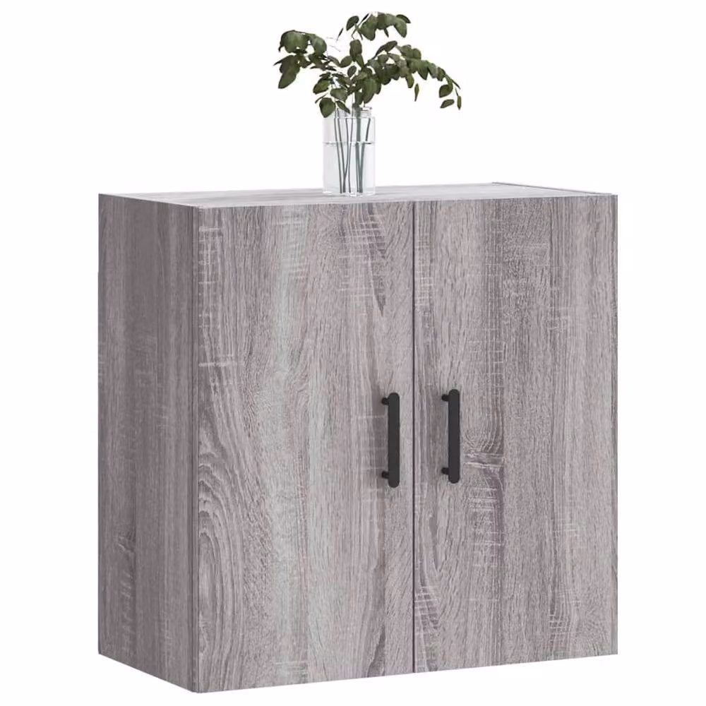 Berkfield Home Grey Sonoma Wall Cabinet in Engineered Wood W/D/H: 60 x 31 x 60 cm – 2