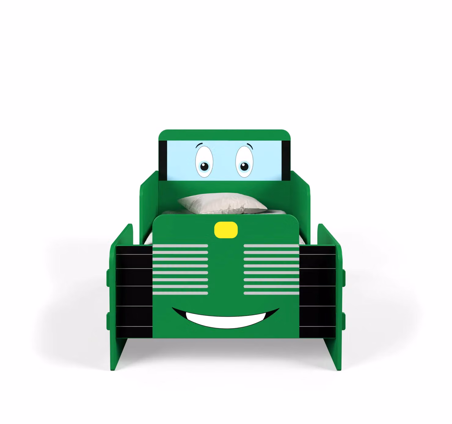 Kidsaw Tractor Junior Bed in Green, W/D/H: 160 x 70 x 40 cm – 3