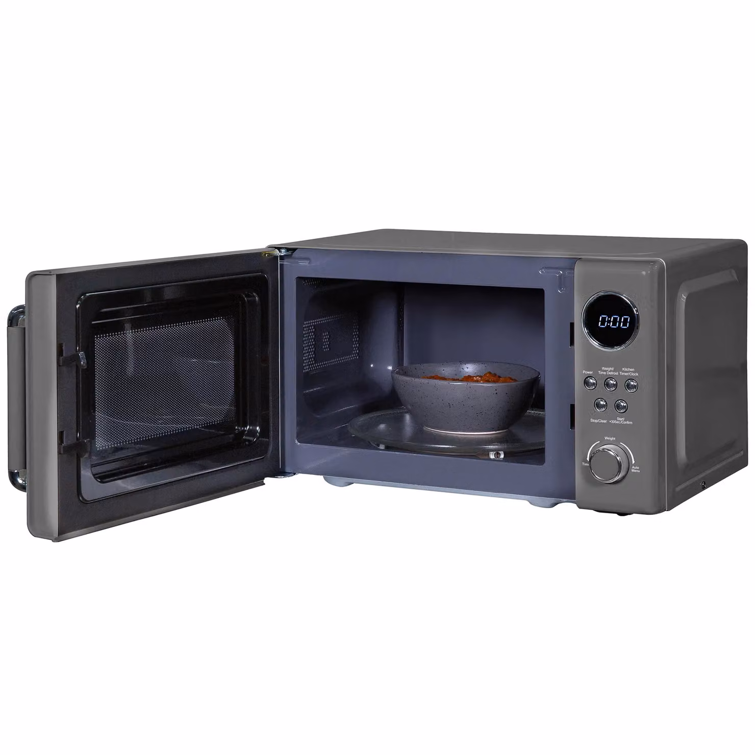 Russell Hobbs Retro Digital Solo Microwave 20L 800W in Grey RHM2044 – 5
