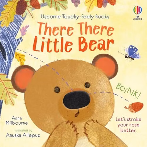 Usborne There There Little Bear Touchy Feely Board Book, Multicolour – 1