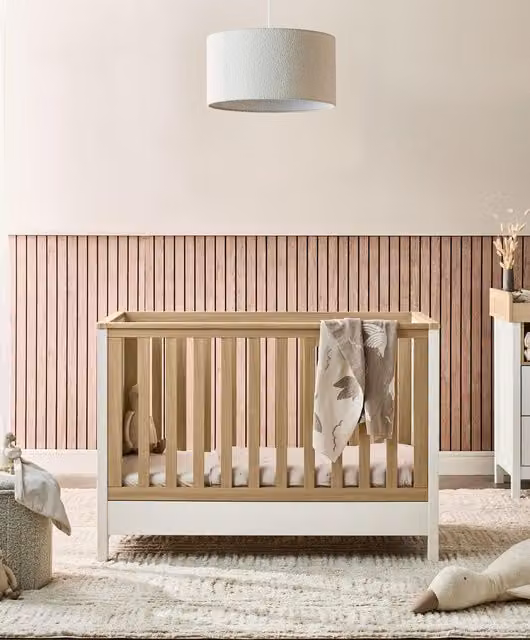 Mamas & Papas Harwell Small Cotbed in White