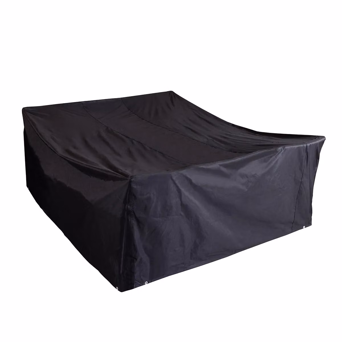 Charles Bentley Premium Waterproof Rectangular 6 Seat Garden Furniture Cover, Black, W: 215 cm, D: 173 cm, H: 80 cm – 2