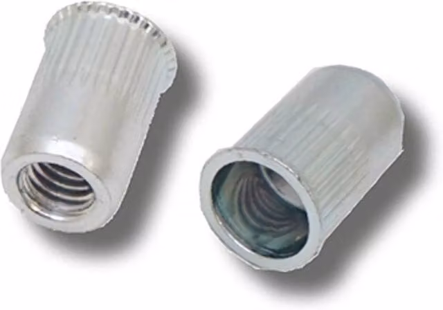 JRP Silver Steel M8 x 16.5 mm Rivet Nuts