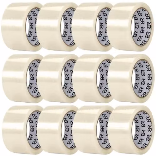 Aquarius Transparent Packing Tape, 12 Rolls – 1
