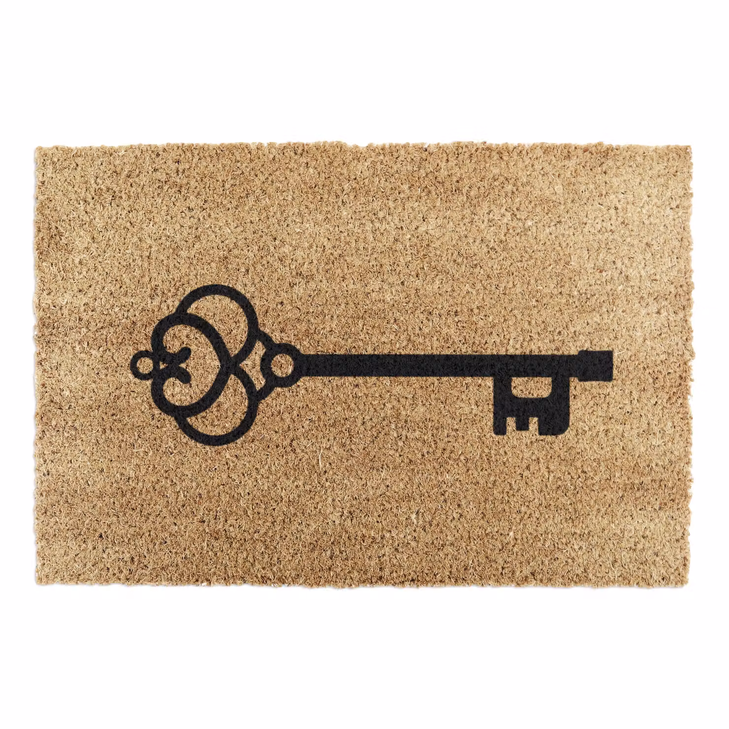 Artsy Mats Stylish Black and Brown Graphic Key Doormat, W/D: 60 x 40 cm – 4