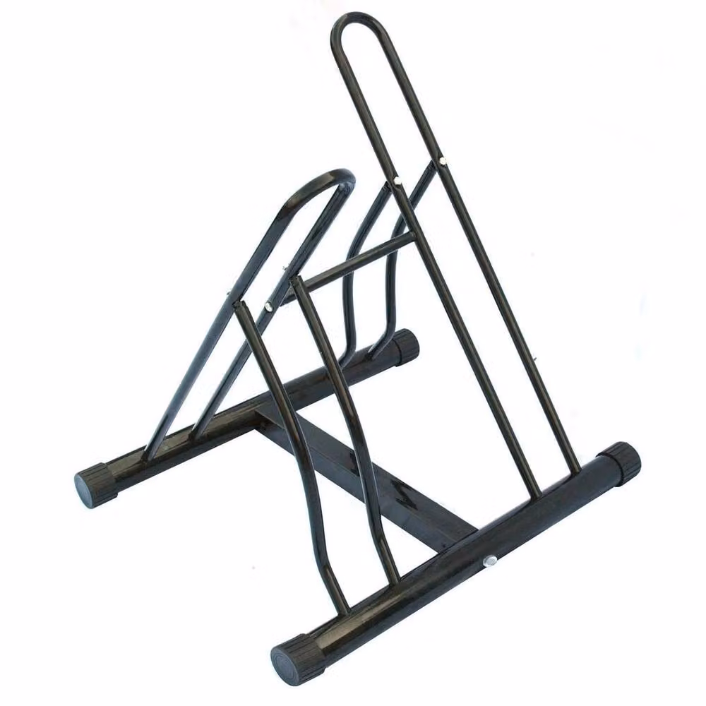 FLAVORA 2 Bike Floor Storage Rack in Black, Steel, W: 90 cm – 2