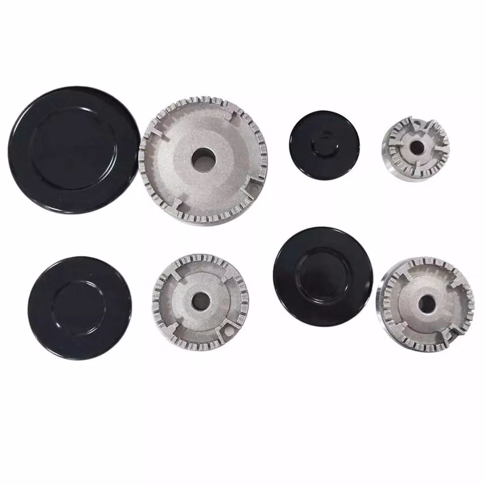 Nordara 4-Piece Universal Gas Hob Burner Cap Kit in Black, 55-100mm – 4