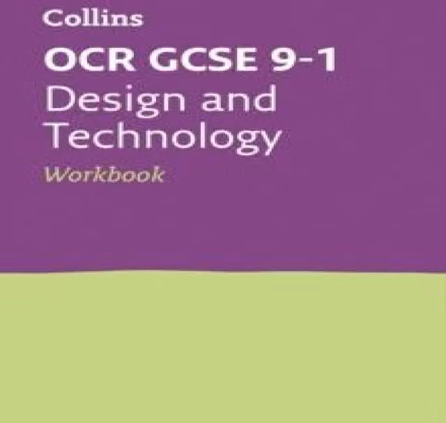 Collins GCSE OCR 9-1 Design Technology Workbook, Purple Paperback
