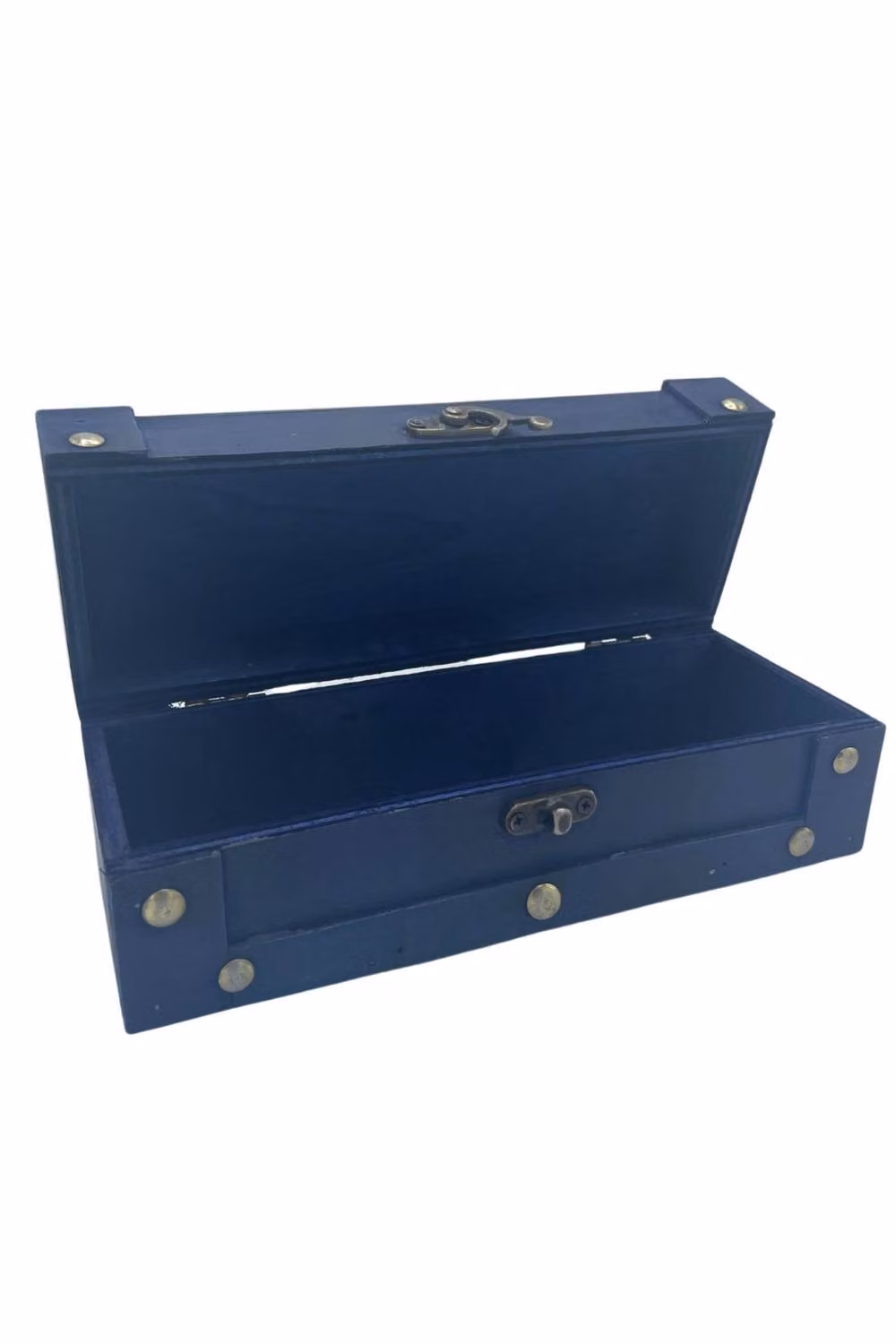 KDMD Petrol Teal Long Tea Chest for Stylish Storage and Decor – 2