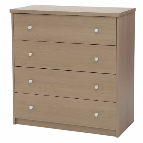 Core Products Freya 4-Drawer Chest of Drawers in Scandinavian Style