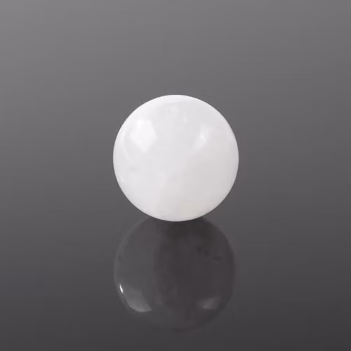 Myga Clear Quartz Healing Crystal Sphere in Transparent White – 3
