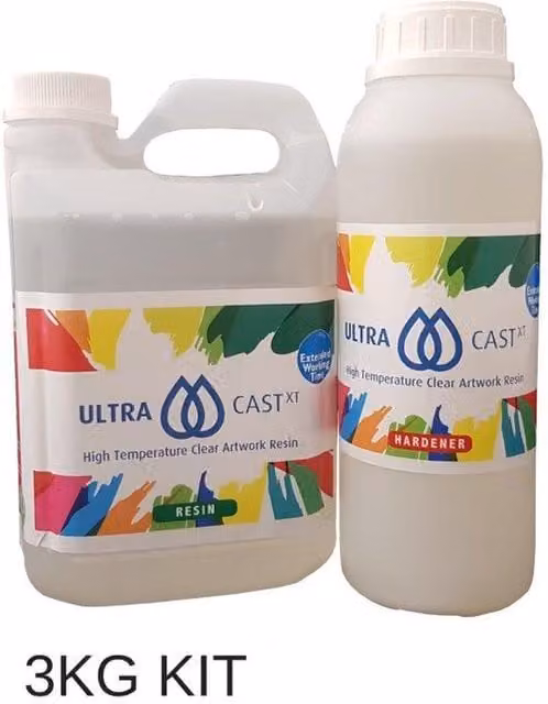 Eli-Chem UltraCast XT Epoxy Casting Resin, Transparent, 3kg
