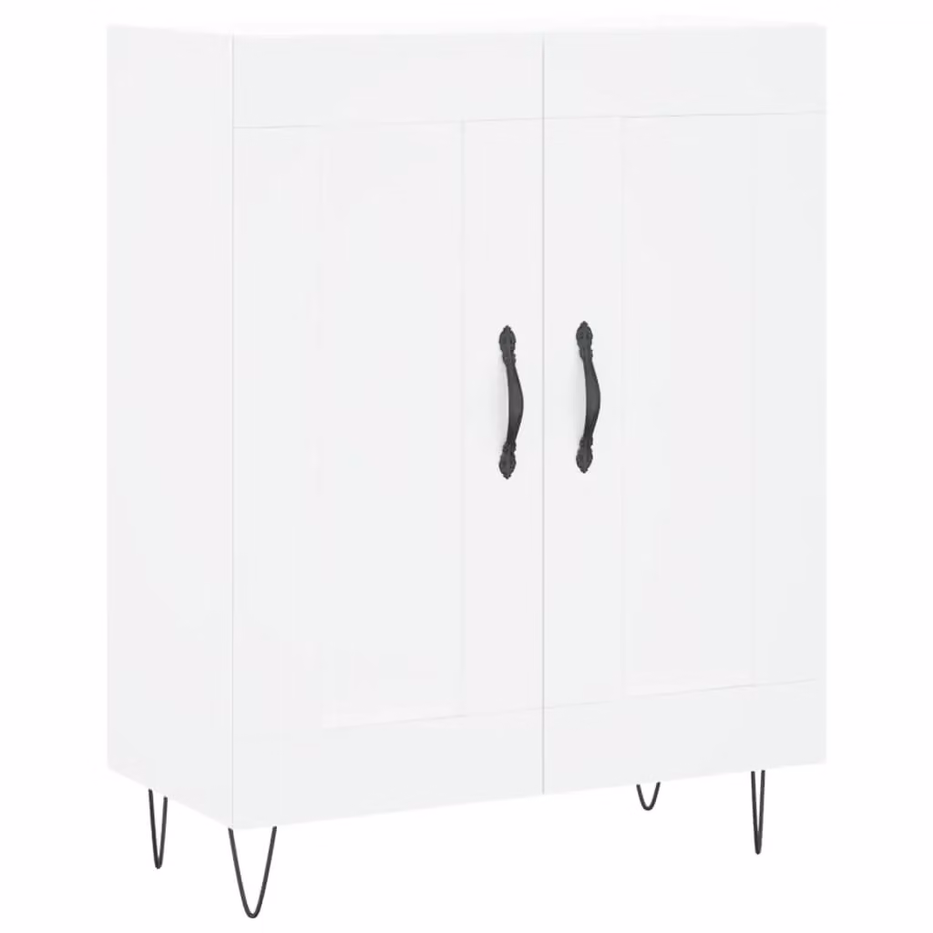 Berkfield Home Classic White Sideboard in MDF, W/D/H: 69.5 x 34 x 90 cm – 2