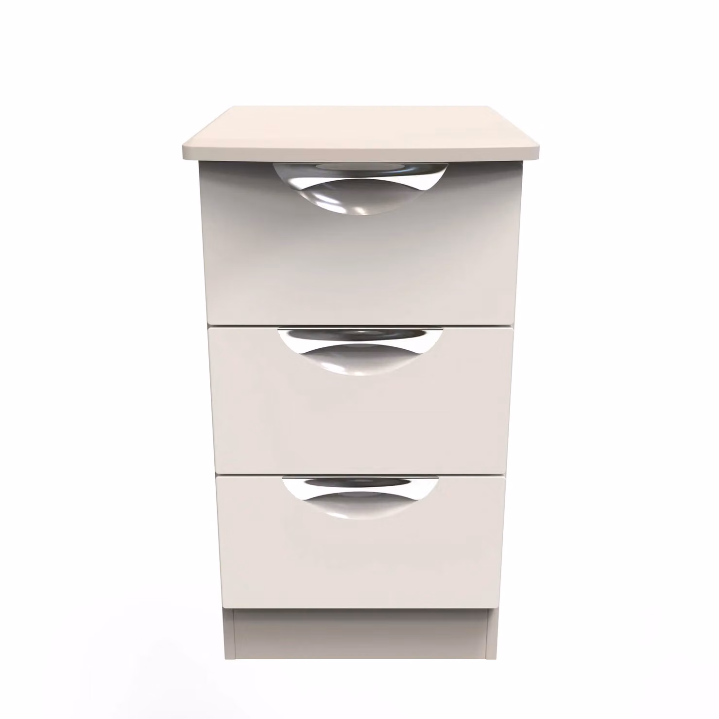 2 U Holborn 3 Drawer Bedside Cabinet in Taupe Beige – 2