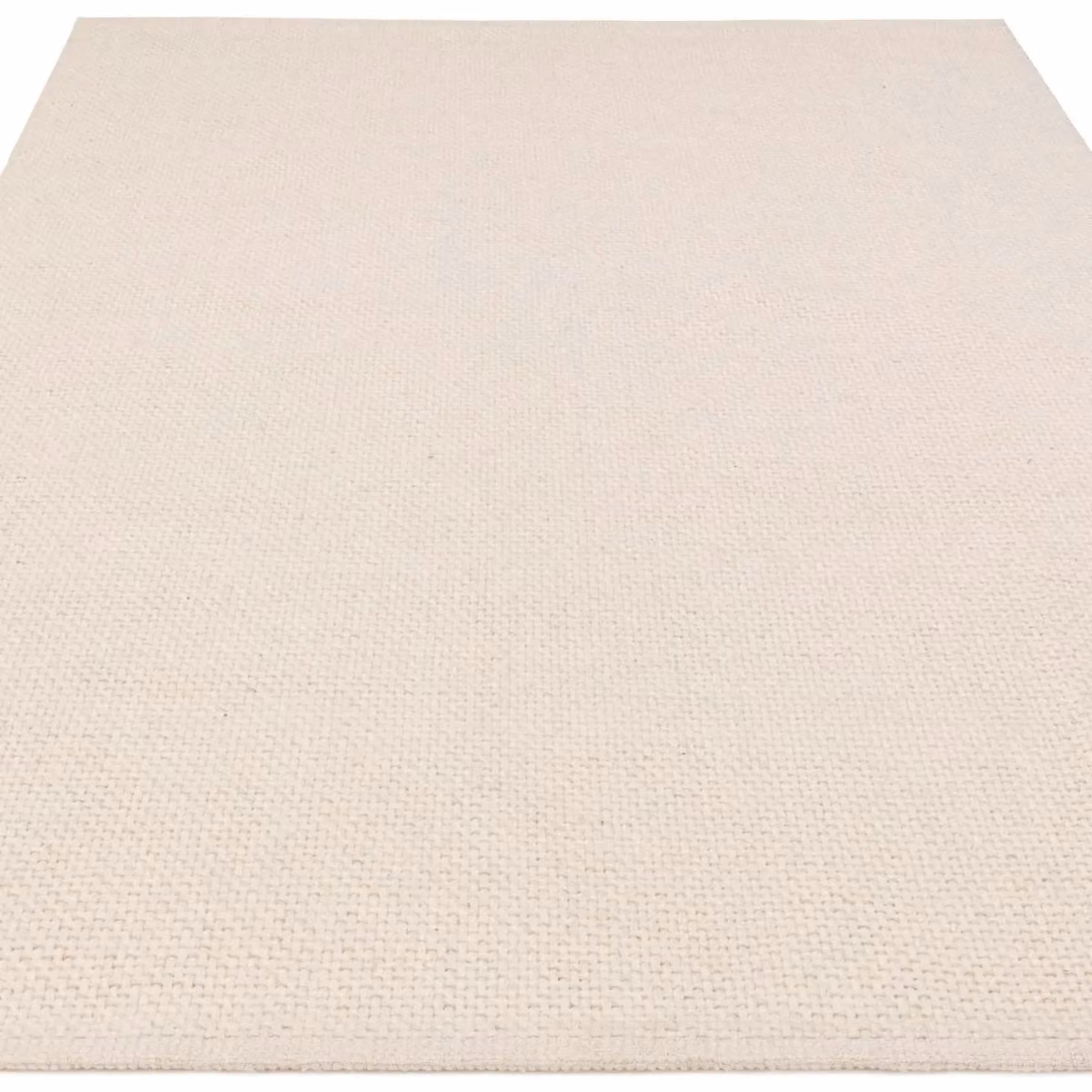 The Rug Shop UK Cream Modern Hand Made Plain Rectangular Area Rug, W: 200 cm, L: 290 cm – 2