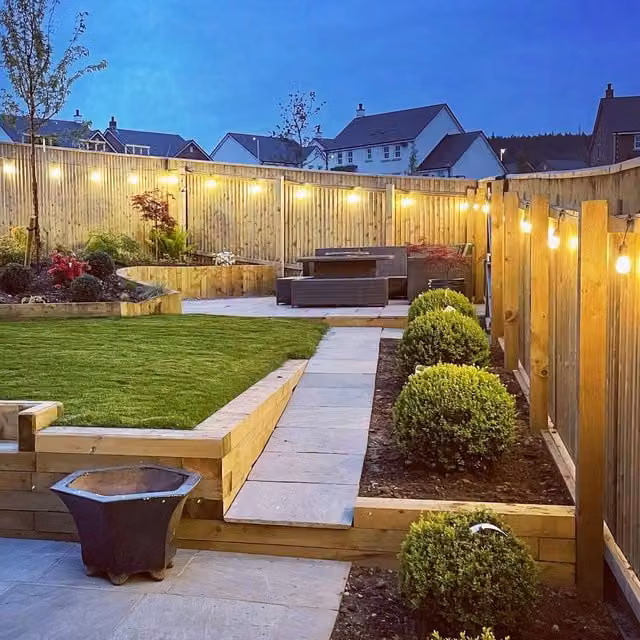 Lighting Legends Warm White LED Heavy Duty Outdoor Festoon String Lights, 10m, Connectable and Dimmable