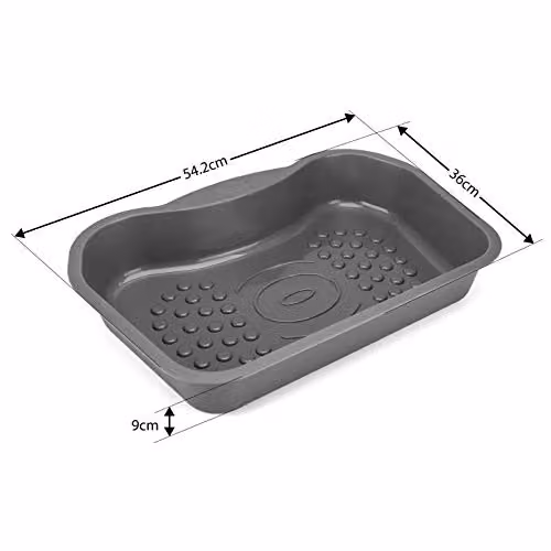 Lay-Z-Spa Non-Slip Foot Bath Tray for Hot Tubs, Spas and Pools, Grey, W/D/H: 54.2 x 36.0 x 9.0 cm – 3