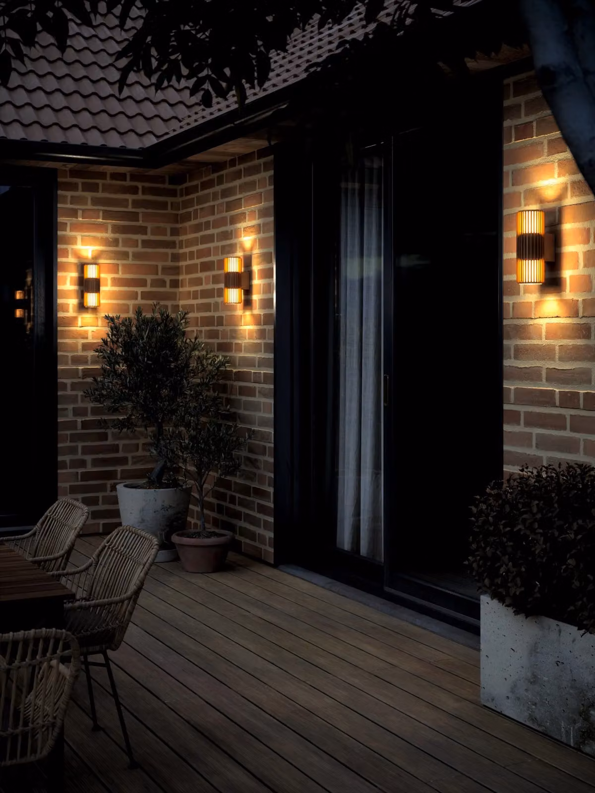 Nordlux Aludra Brown Metal Outdoor Up and Down Wall Light with E27 Socket and IP54 Rating – 4