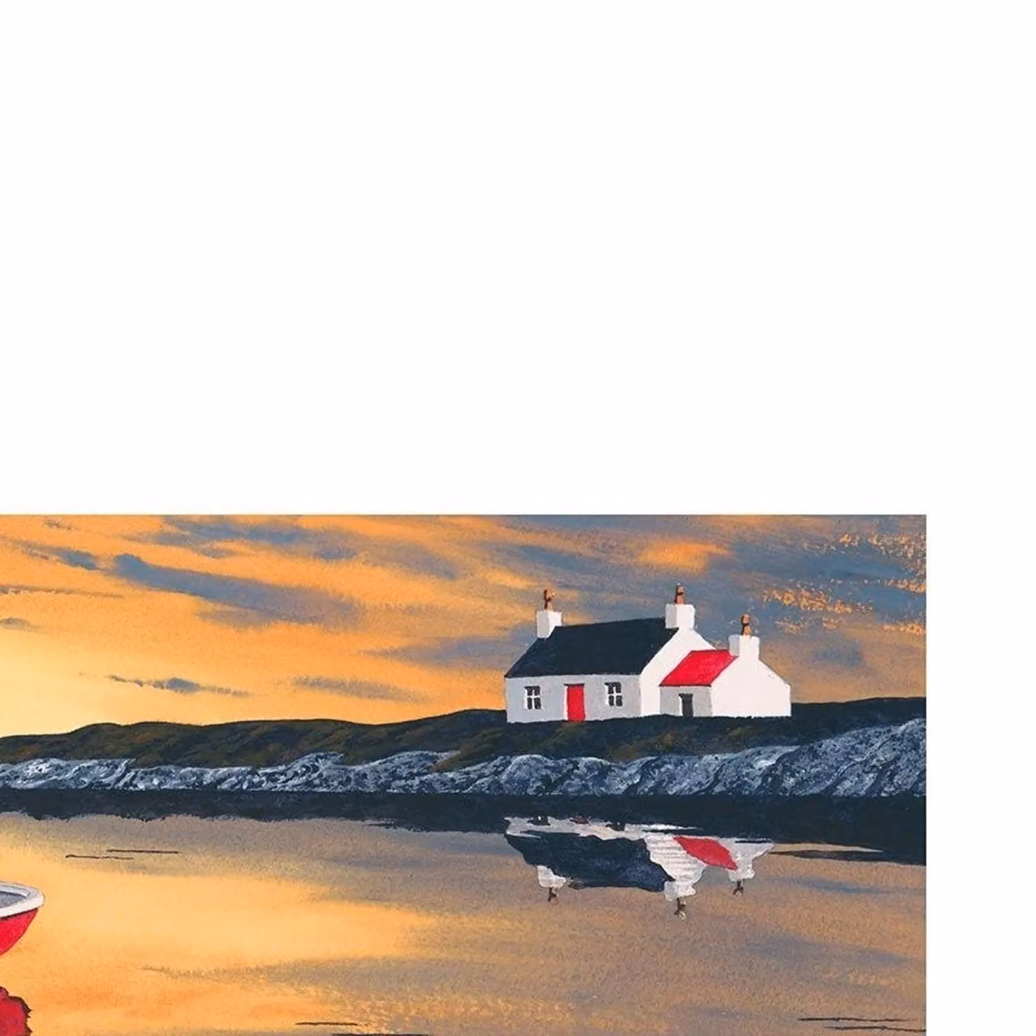 Anthony Barber Golden Light Harris Multicolour Paper Poster – 2