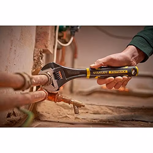 Stanley Quick Adjustable Wrench, 250mm, Black and Yellow – 2