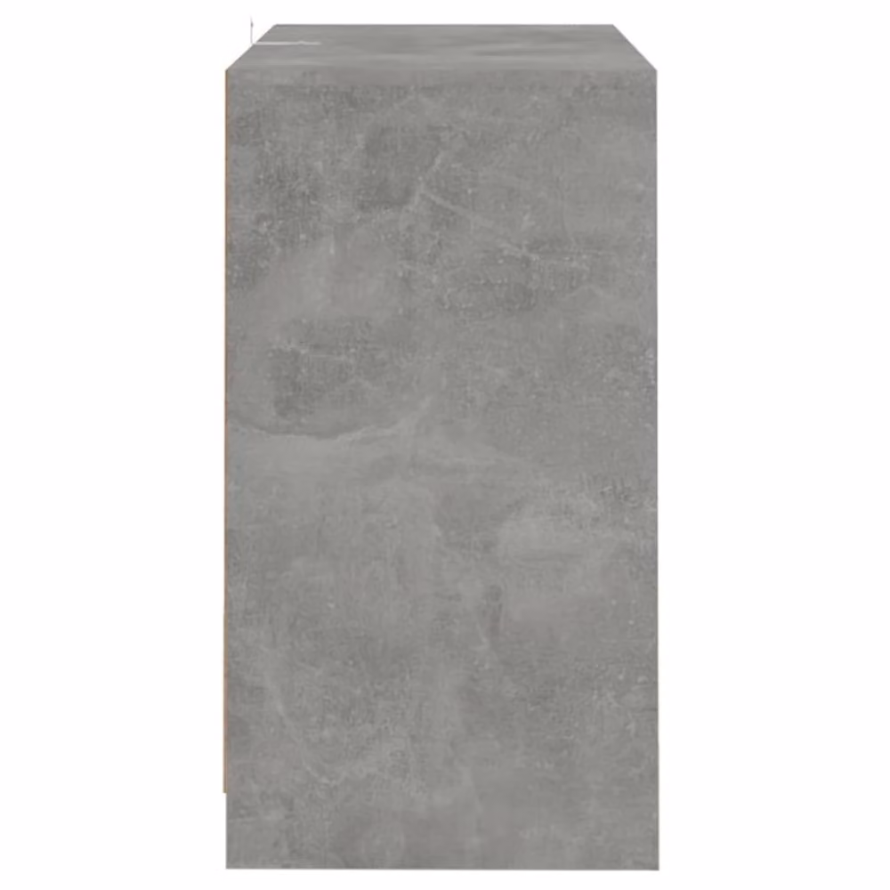 Berkfield Home Sideboard in Concrete Grey, W/D/H: 70 x 41 x 75 cm – 2