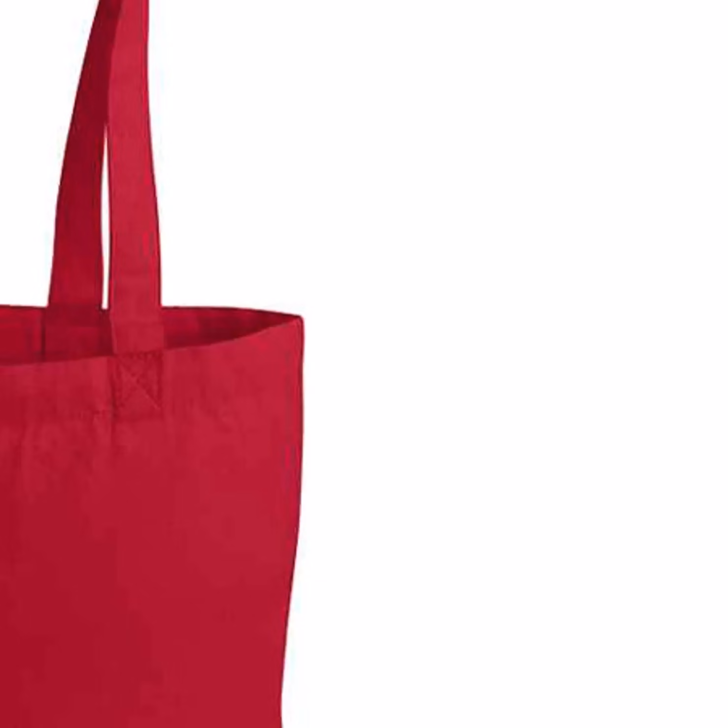 Westford Mill Premium Cotton Tote Bag in Red – 2