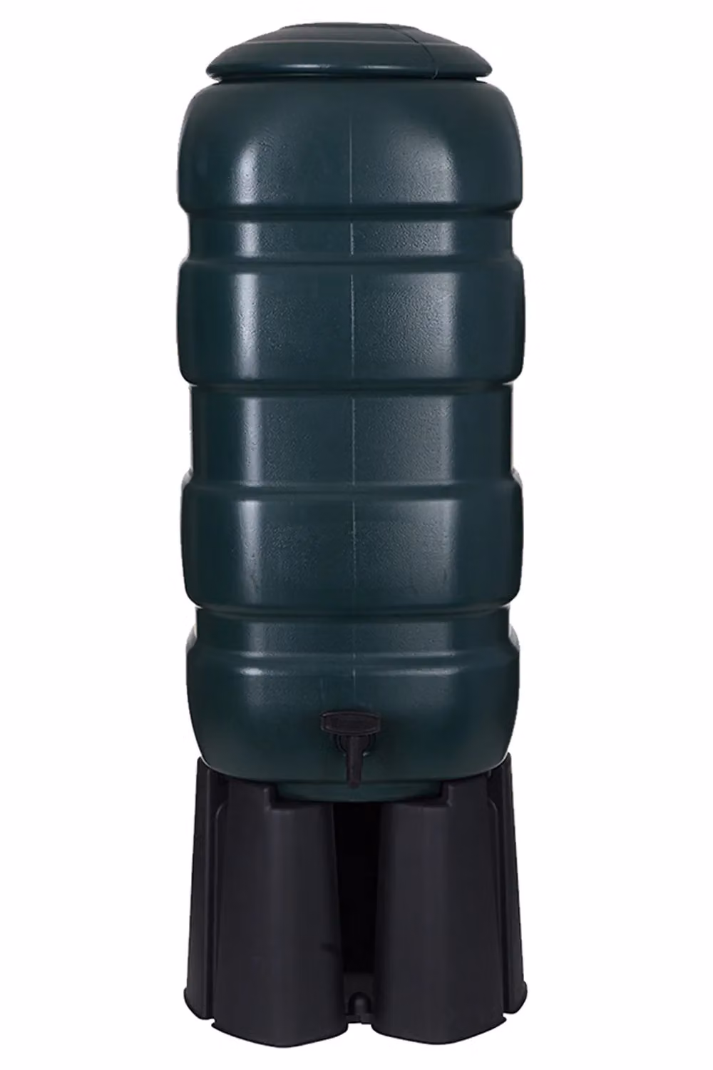 Whitefurze Green 100L Rain Barrel Kit with Stand and 5L Red Watering Can – 2